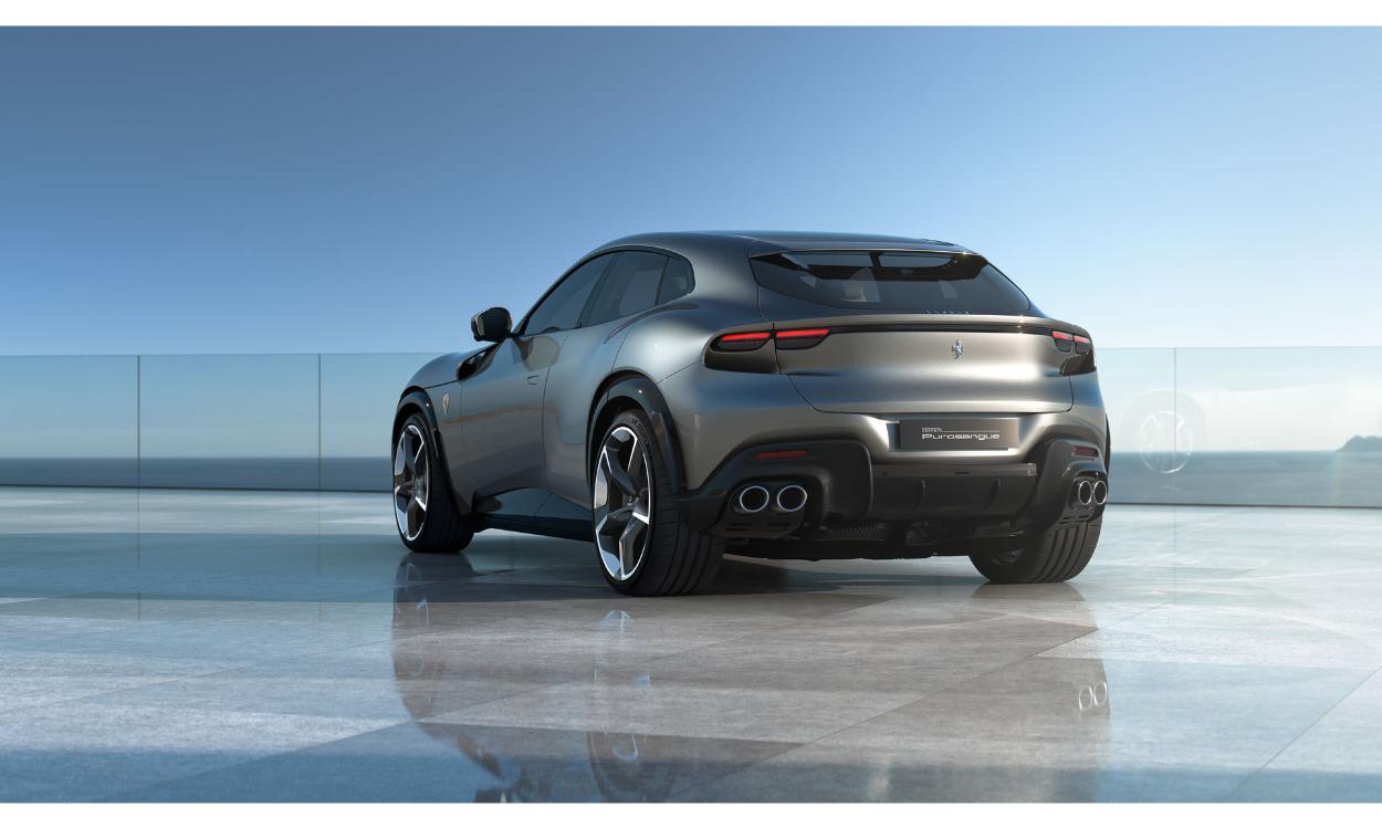 Ferrari Purosangue Rear Look