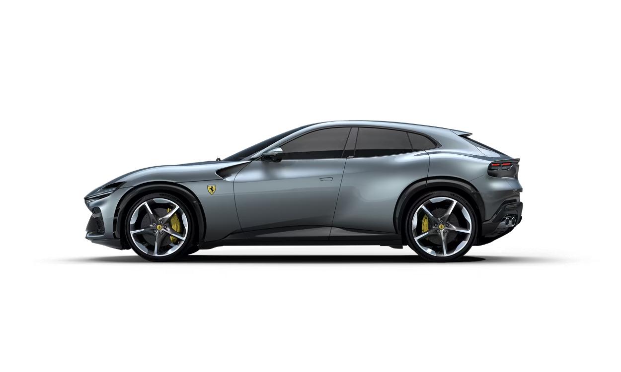 Ferrari purosangue suv sideview
