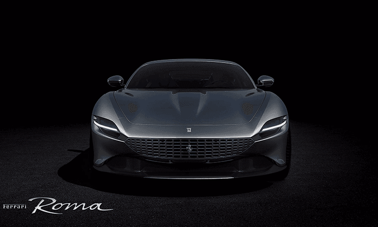 Ferrari roma front view