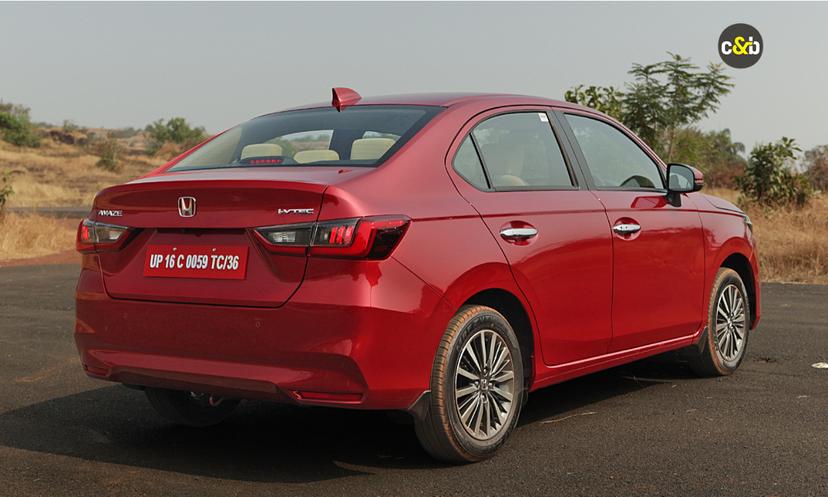 Honda Amaze Rear Look