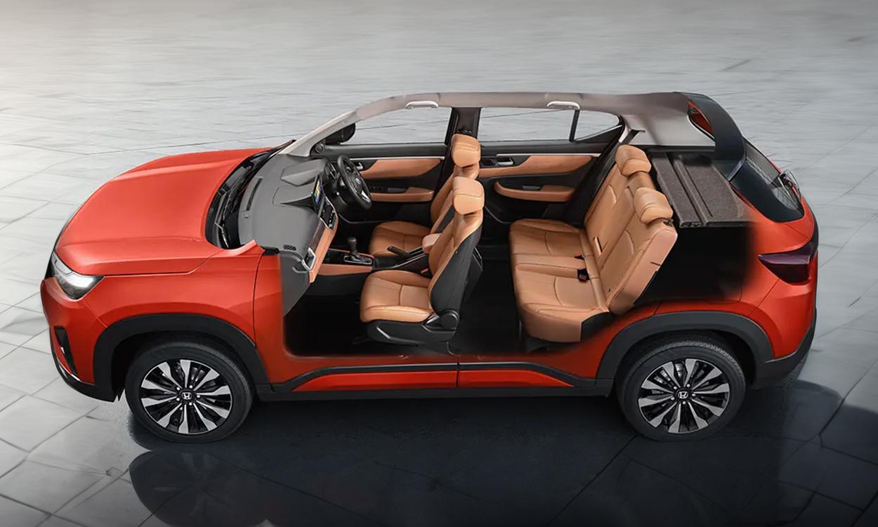 Honda elevate spacious cabin