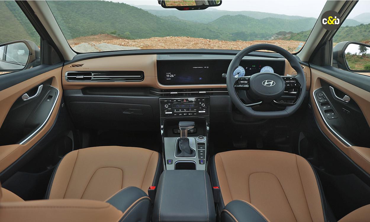 Hyundai alcazar dashboard