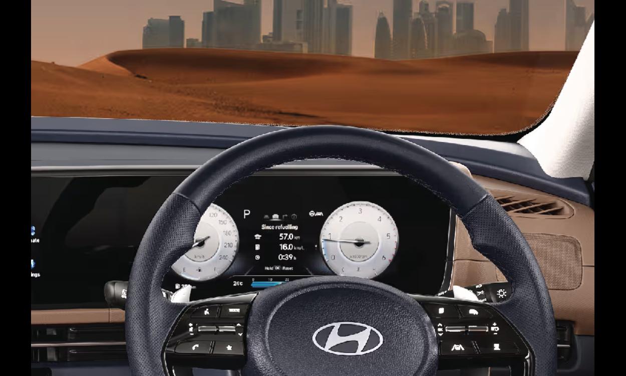 Hyundai alcazar instrument Cluster