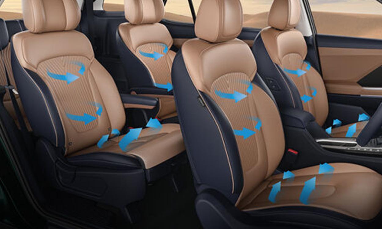 Hyundai alcazar ventilated seats