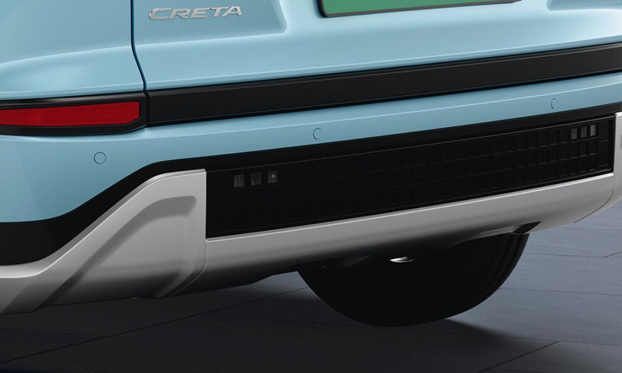 Hyundai creta EV rear look