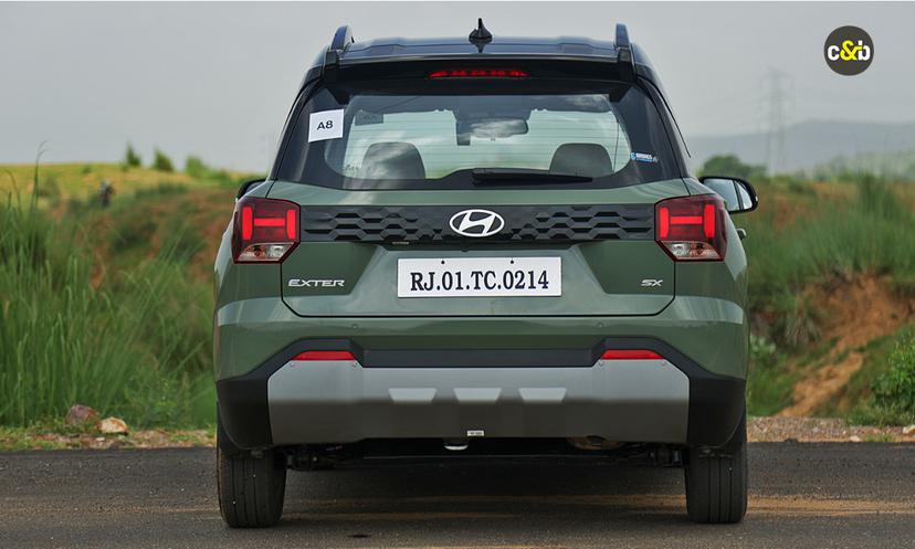 Hyundai Exter Rearlook