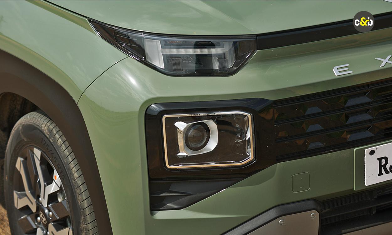 Hyundai Exter headlight