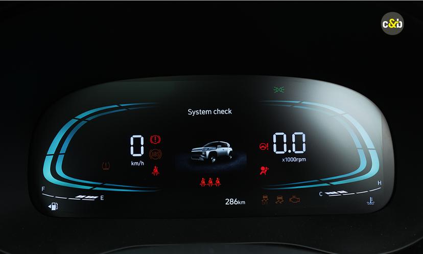Hyundai Exter Speedometer