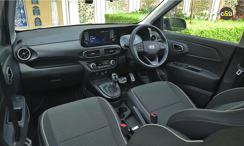 Hyundai Exter Dashboard