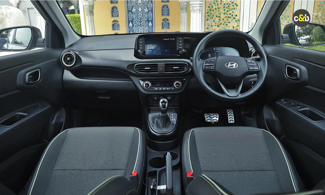 Hyundai Exter interior