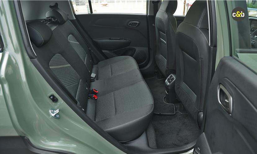 Hyundai Exter Rear Seat