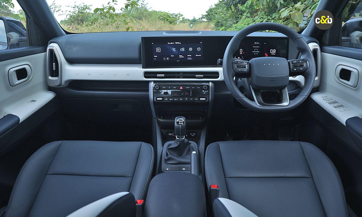 Hyundai Venue Dashboard