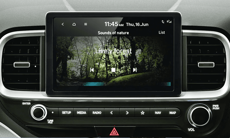 Hyundai_venue_information_display