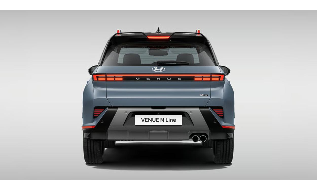 Hyundai Venue N Line Rear View