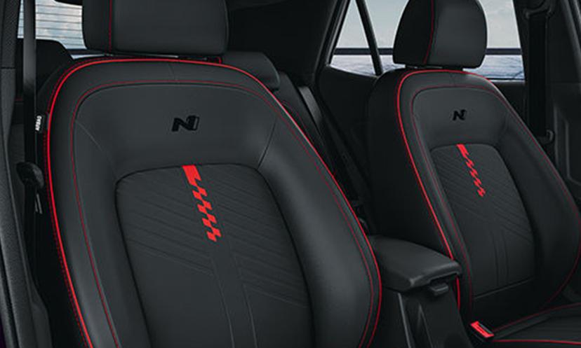 All New Hyundai_venue_n_line_seats