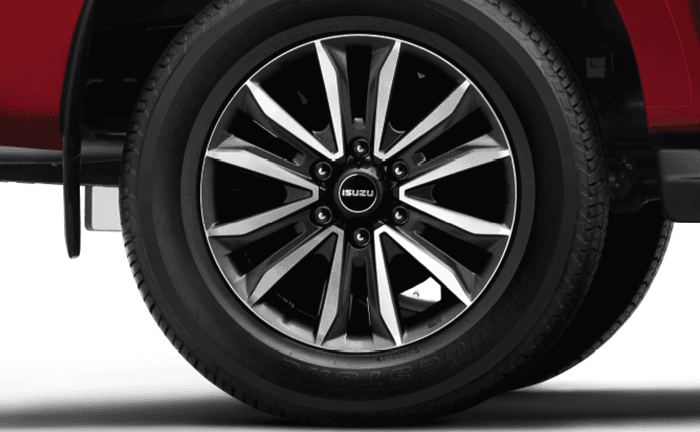 Isuzu d Max v Cross alloy wheels
