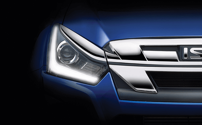 Isuzu d Max v Cross grill