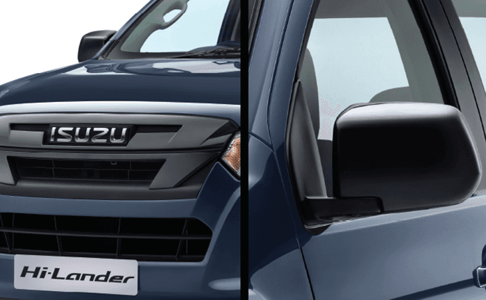 Isuzu D Max V Cross Grill And Orvms