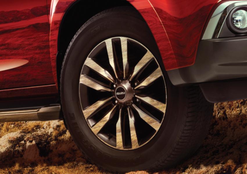 Diamond cut 18 Inch alloy wheels