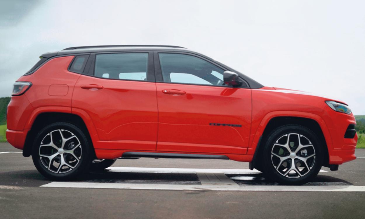 Jeep compass sideview