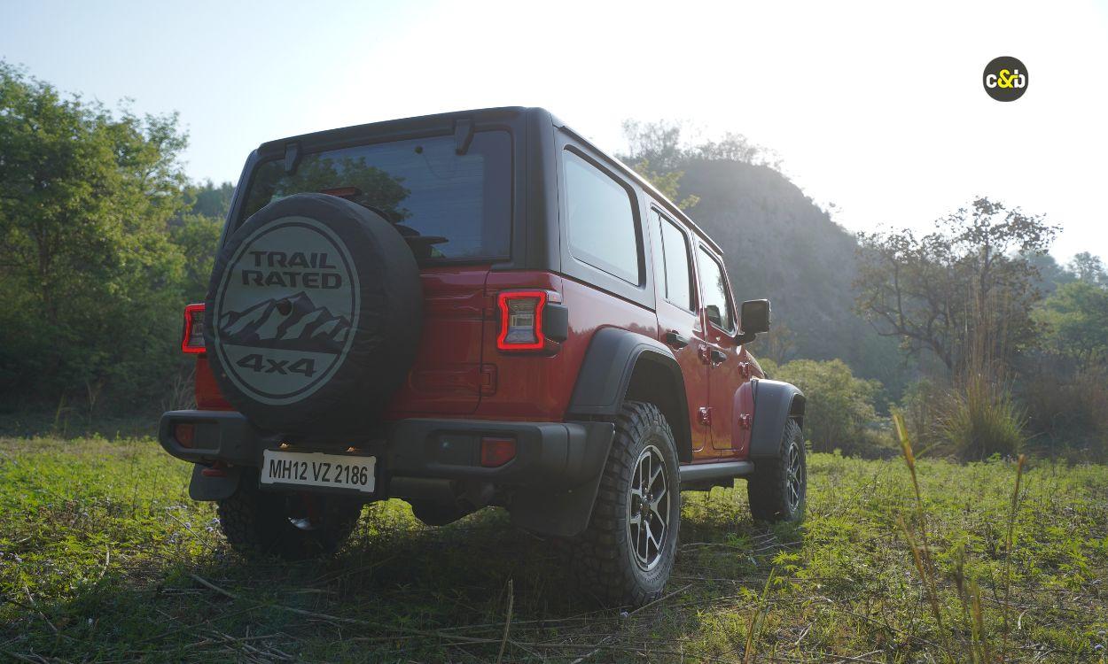 Jeep Wrangler Right Side Rear View