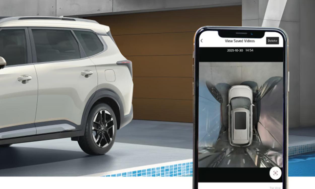 Kia Carens Clavis Onnected features