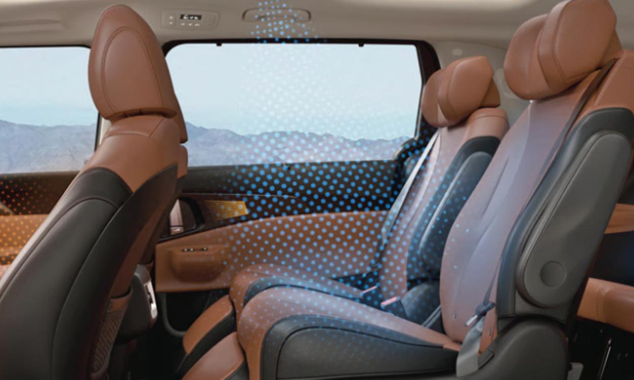 Kia Carnival Rearseat