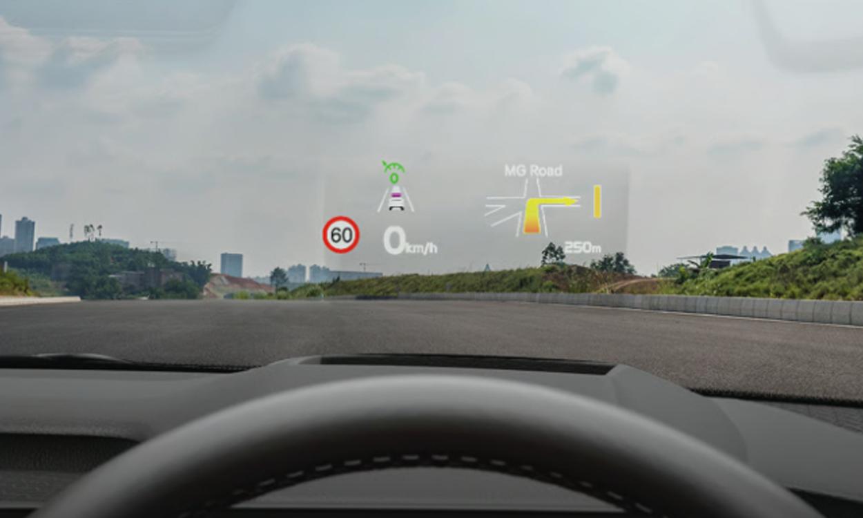 Kia Carnival Headsup Display