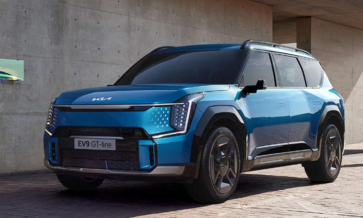 Kia ev9 sideview