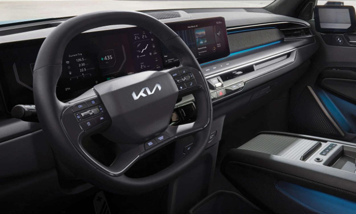 Interior of Kia Ev9
