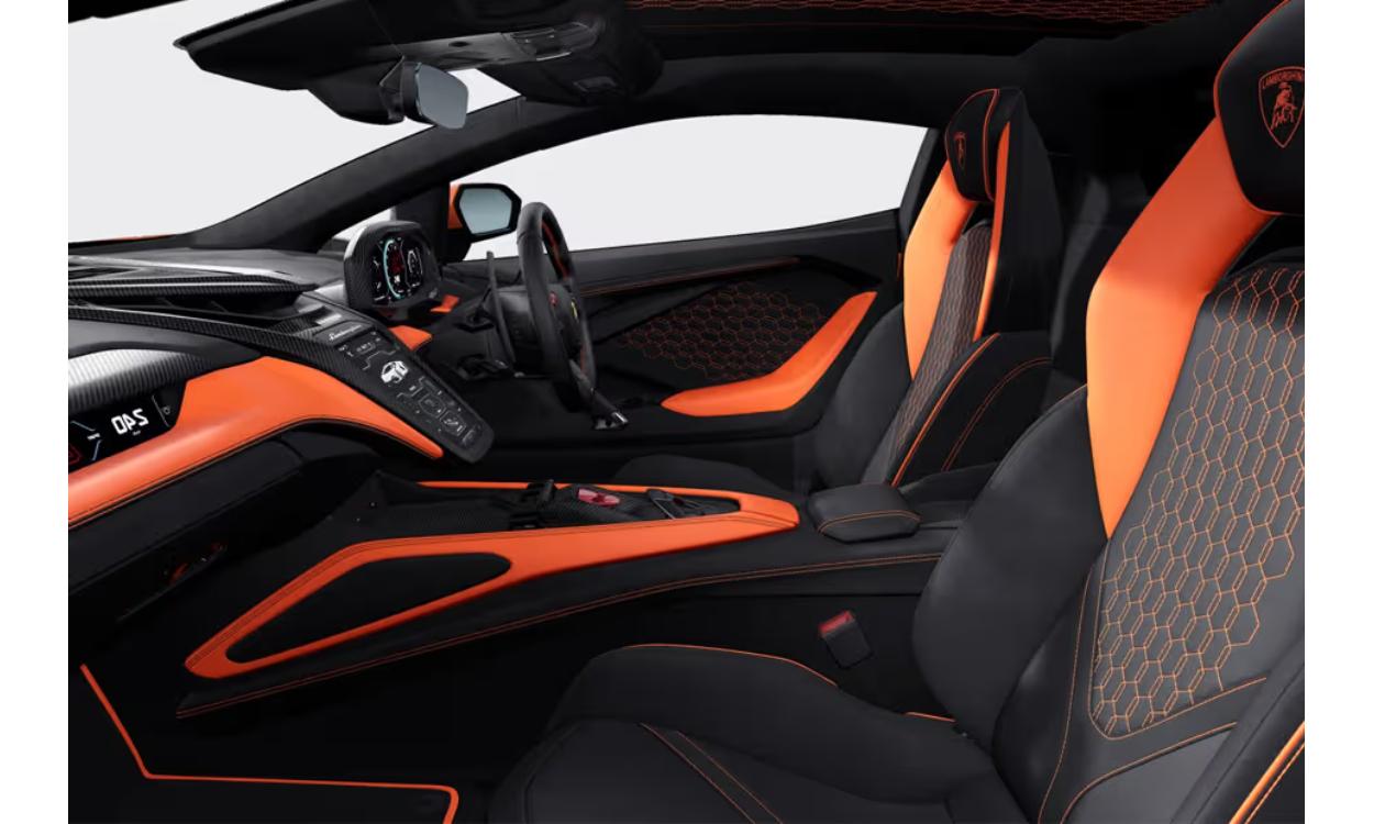 Lamborghini Revuelto Door View Of Driver Seat