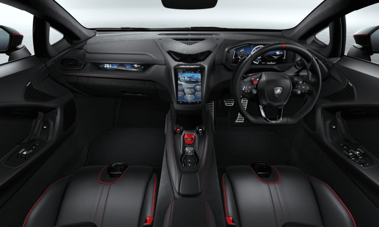 Lamborghini Temerario Spacious cabin