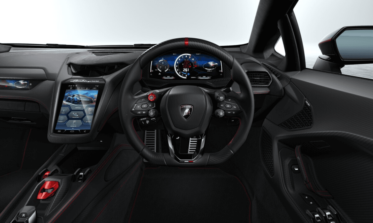 Lamborghini Temerario console