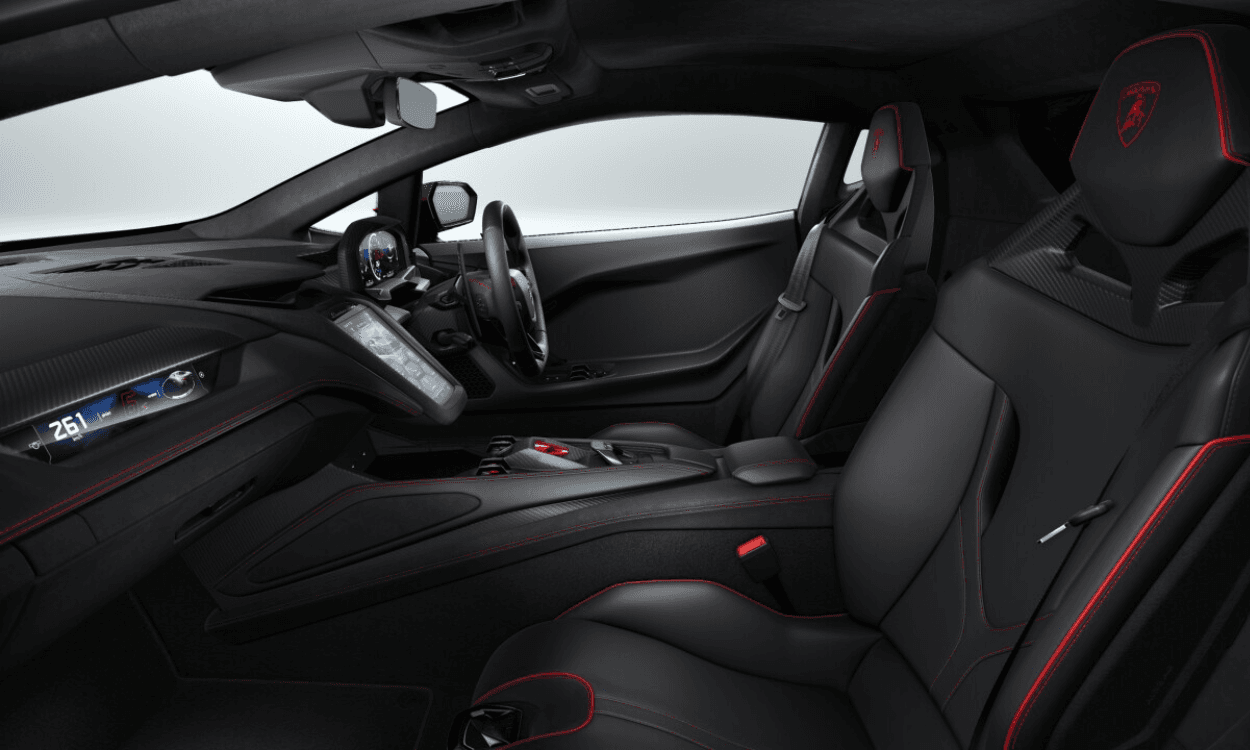 Lamborghini Temerario comfort seats