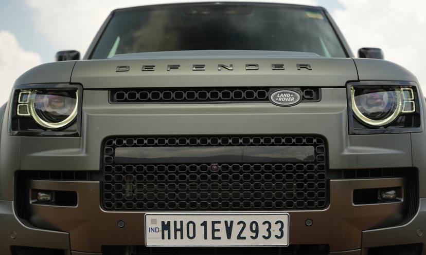 Land Rover Defender Front View
