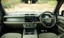 Land rover defender Dashboard