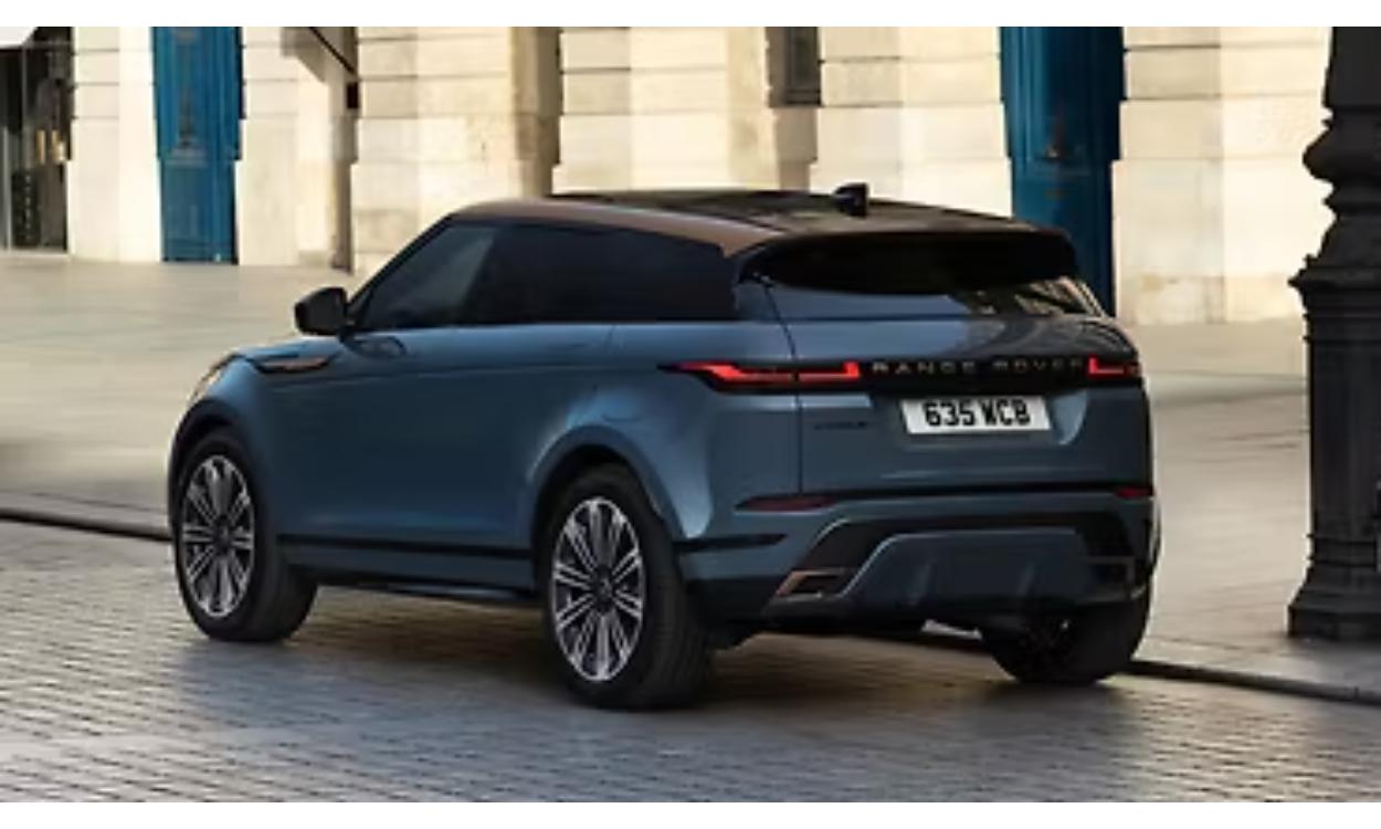 Landrover Range Rover Evoque Left Rear Three Quarter
