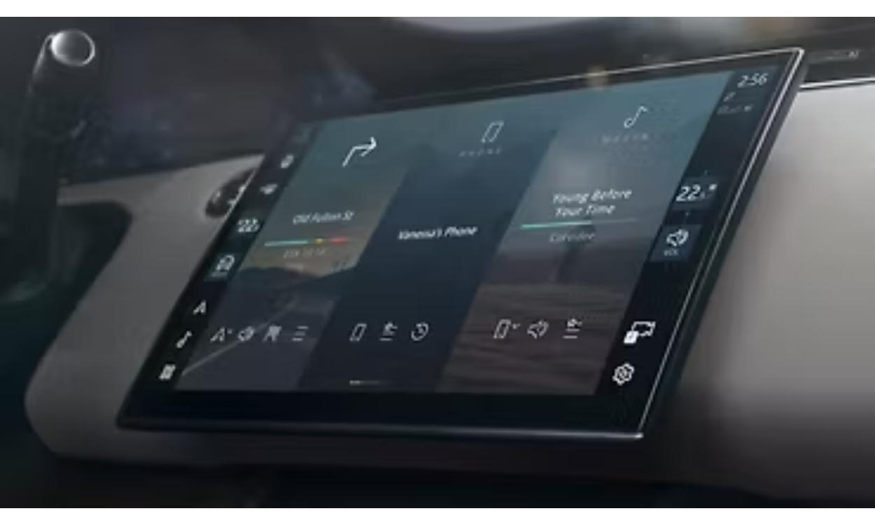 Landrover Range Rover Evoque Interior Infotainment System