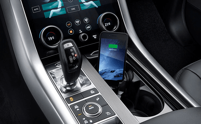 Range Rover Sport Wireless Charging Port