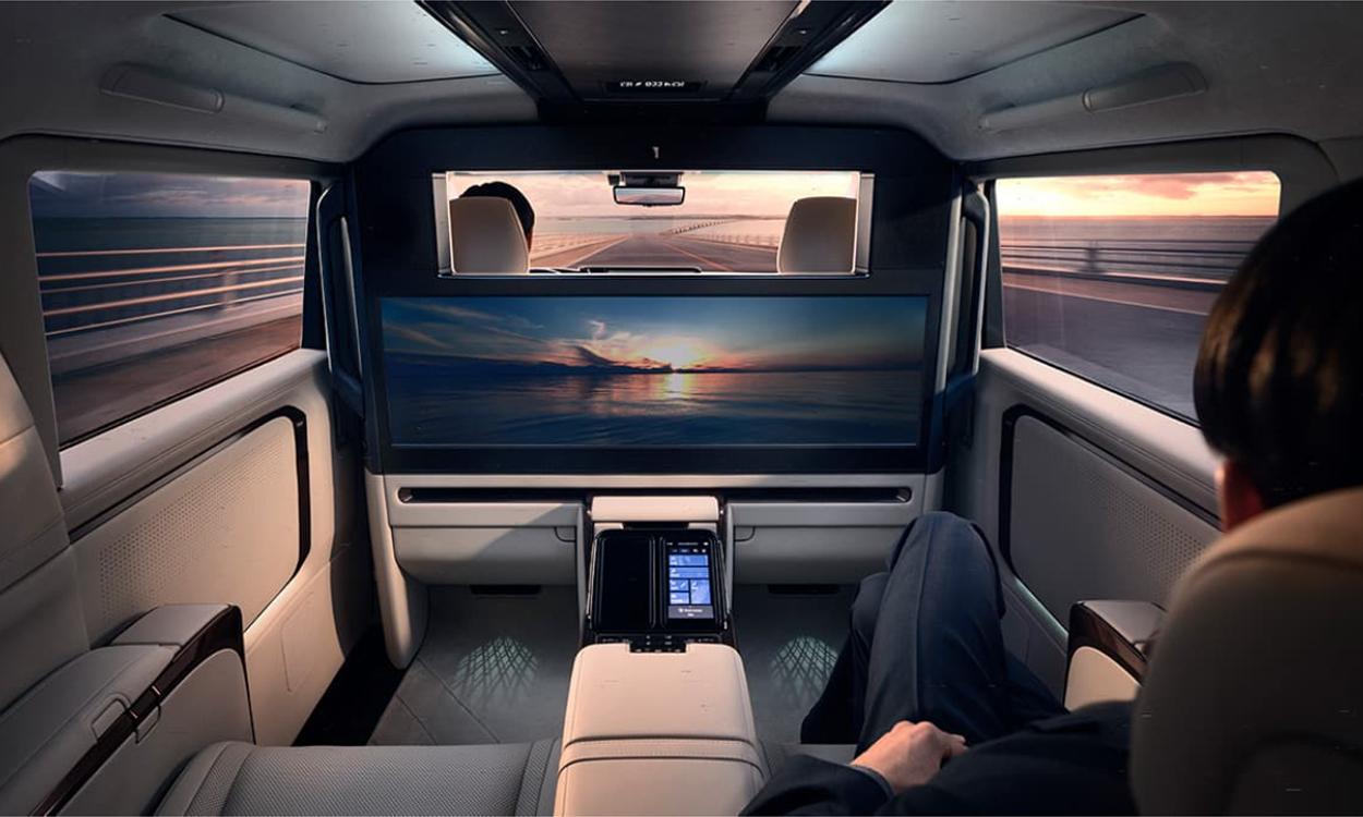 Lexus Lm Enhanced Rear Cabin Comfort