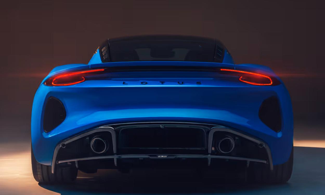 Rear View Lotus Emira