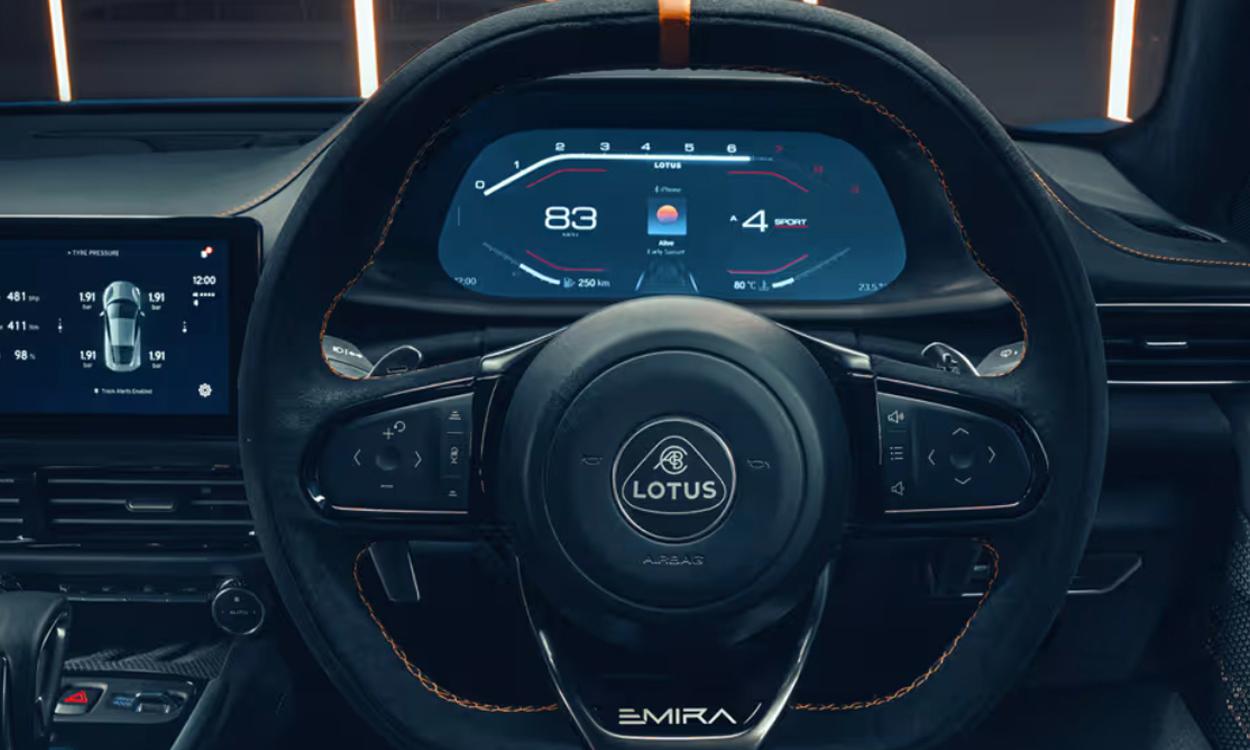 Steering Wheel Lotus Emira