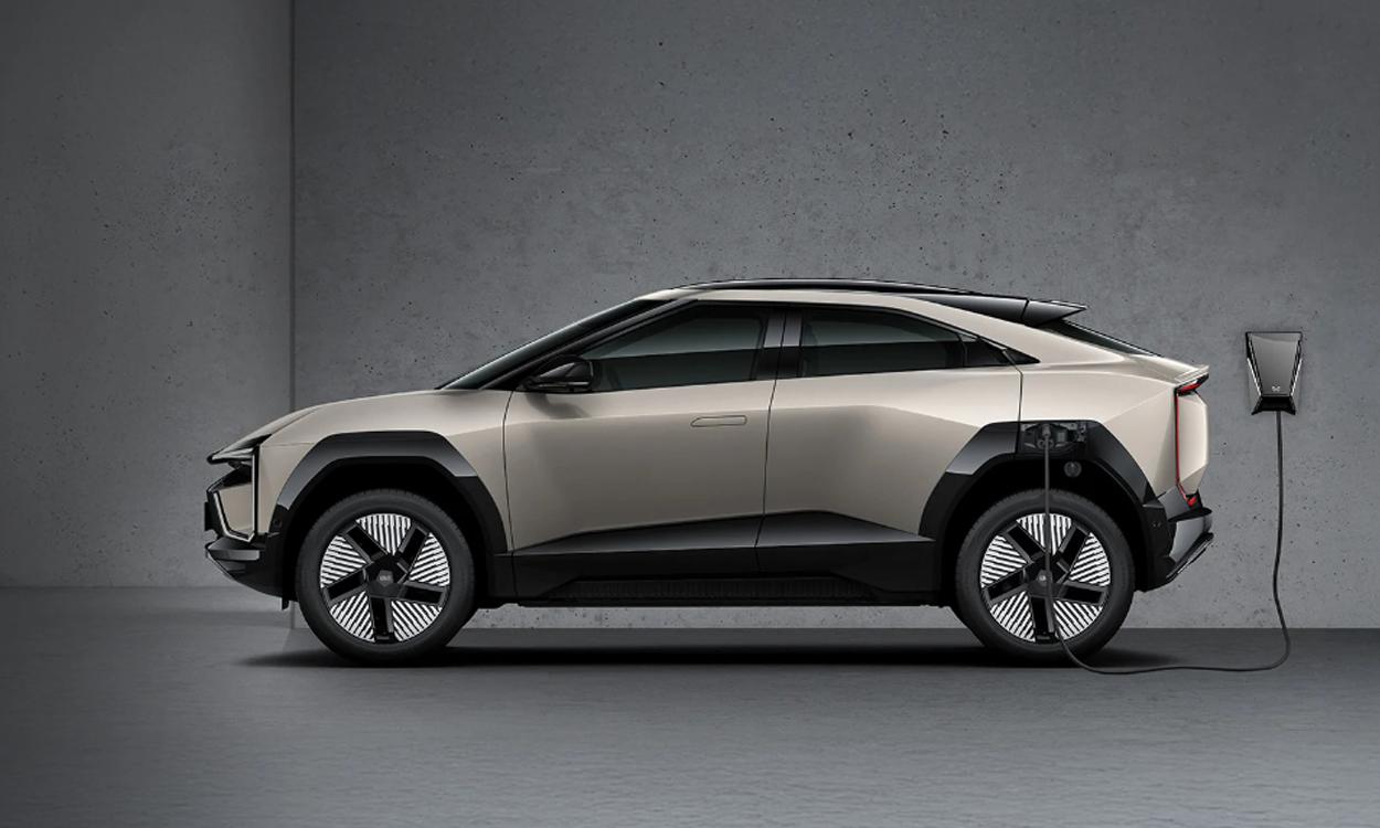 mahindra be6e side front