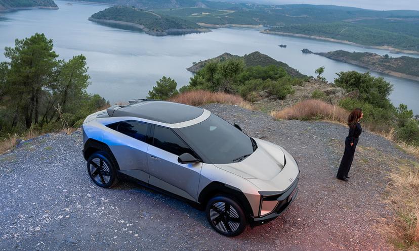 Mahindra Be6e View Top