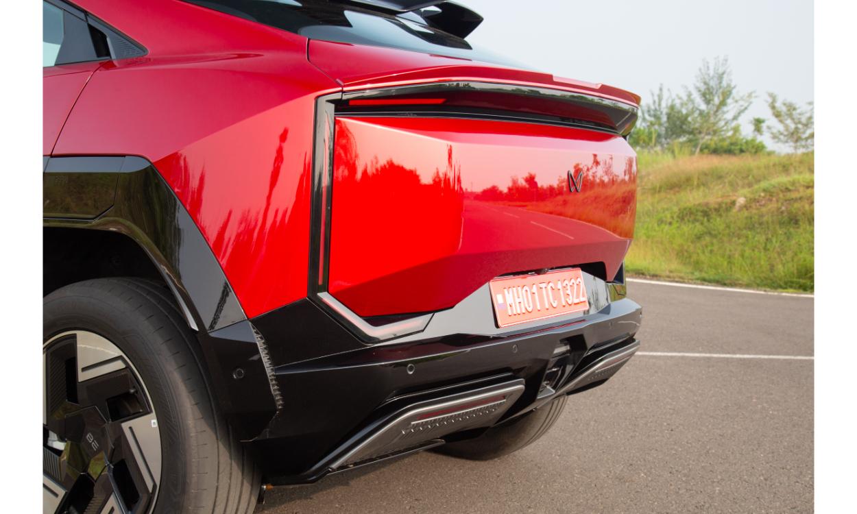 Mahindra Be 6 Rear Design