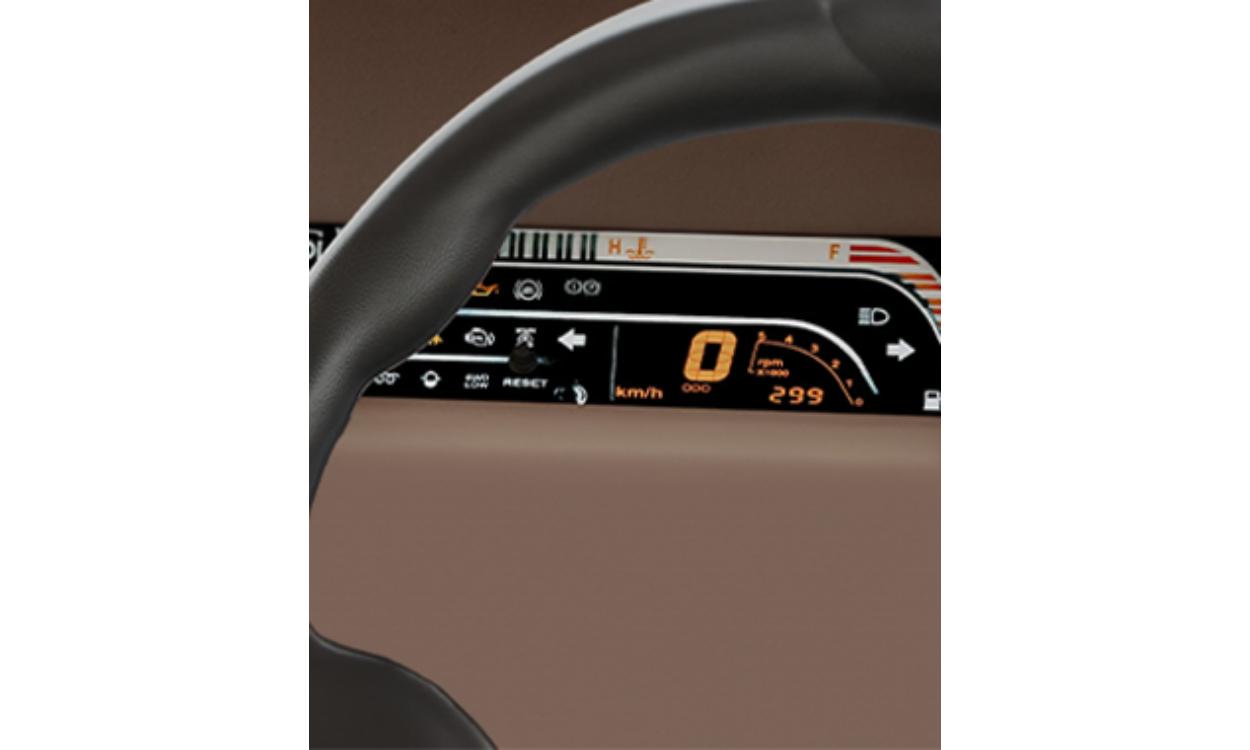 Mahindra Bolero Digital Information Cluster