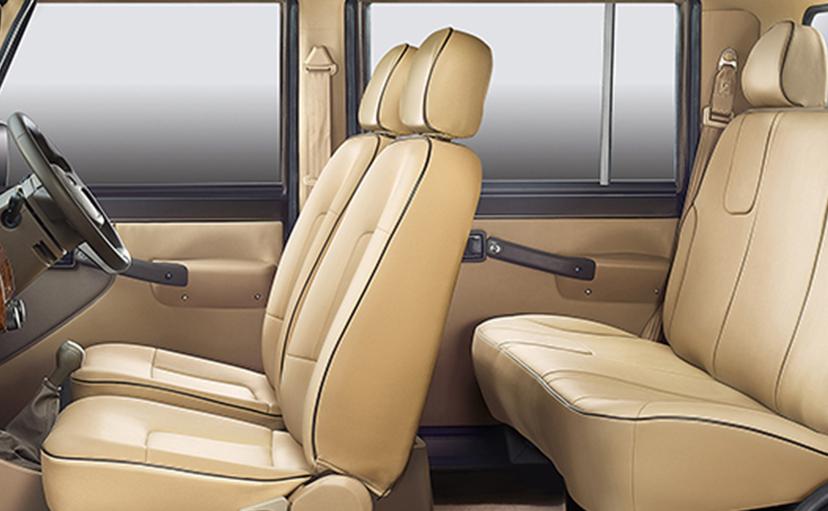 Mahindra Bolero Camper Rearseats