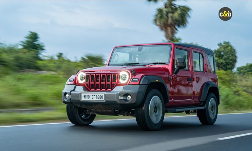 Mahindra Thar Roxx Rideview