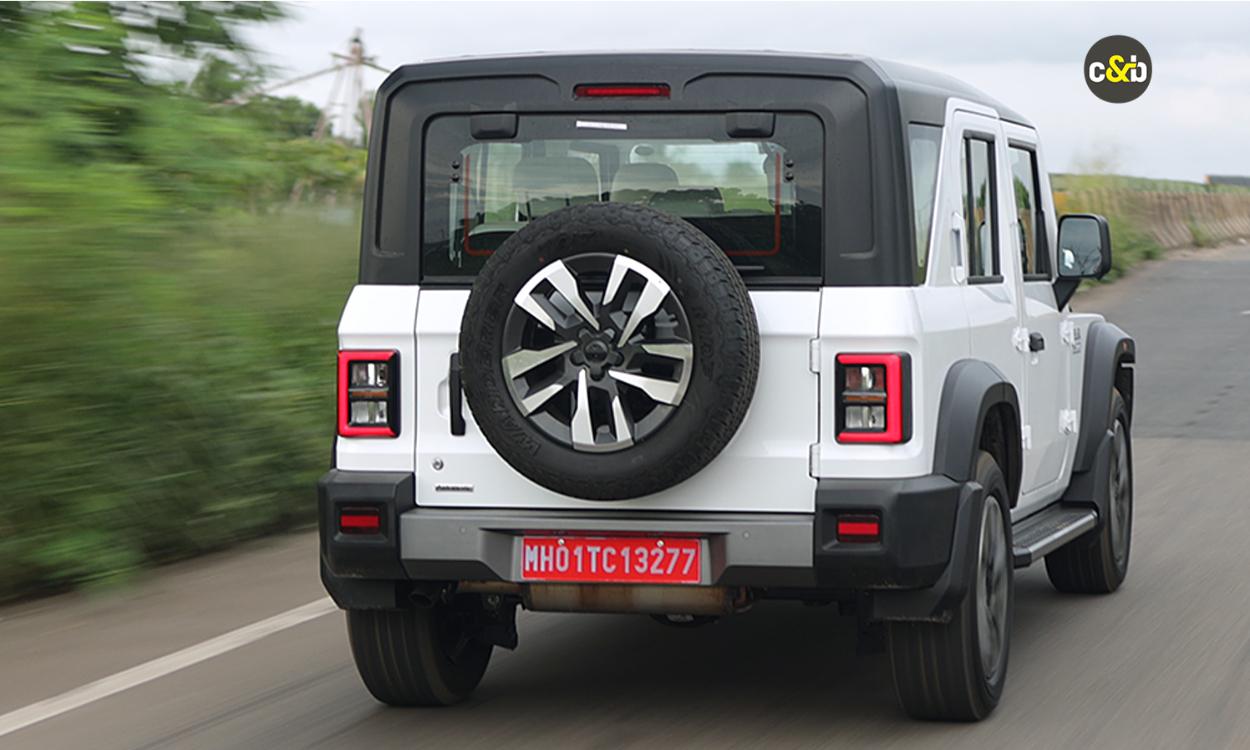 Mahindra Thar Roxx Rideview 5