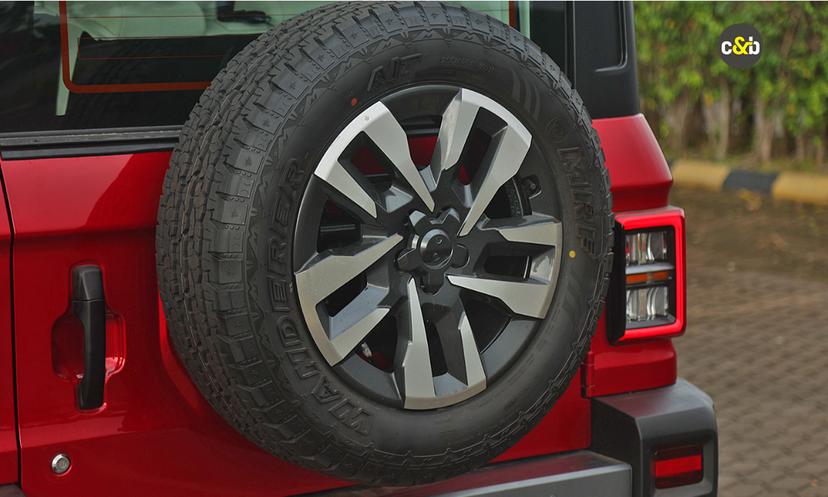Mahindra Thar Roxx Spare Wheel